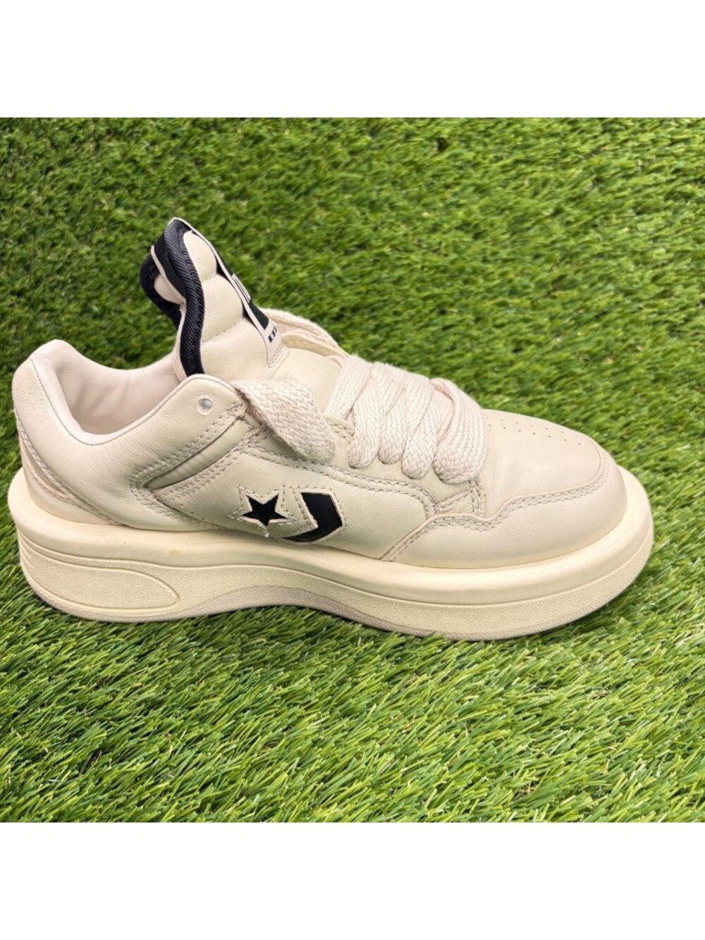Converse Rick Owens X Drkshdw Turbowpn Low Womens Size 6 Athletic Shoes Sneakers - Picture 4 of 9